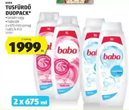ALDI Baba Tusfürdő Duopack ajánlat