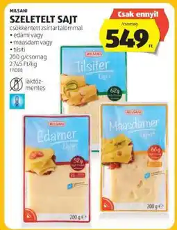 ALDI MILSANI SZELETELT SAJT ajánlat