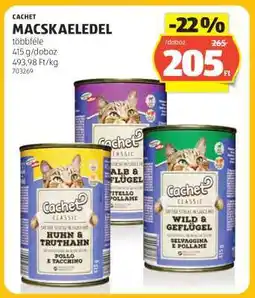 ALDI CACHET MACSKAELEDEL ajánlat