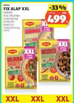 ALDI MAGGI FIX ALAP XXL ajánlat