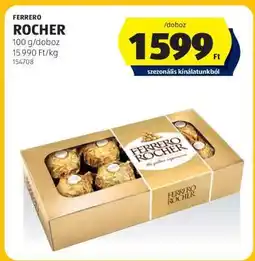 ALDI Ferrero Rocher ajánlat