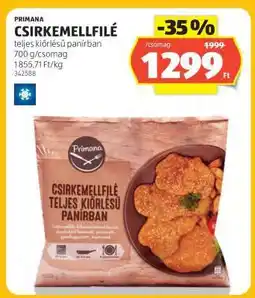 ALDI Primana Csirkemellfilé ajánlat