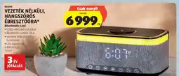 ALDI BAUHN Vezeték Nélküli, Hangszórós Ébresztőóra ajánlat