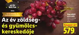 Lidl Mag nélküli piros szőlő ajánlat