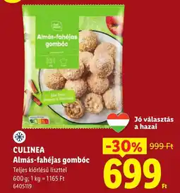 Lidl Culinea almás-fahéjas gombóc ajánlat