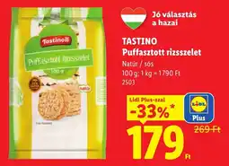 Lidl Tastino puffasztott rizsszelet ajánlat