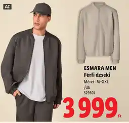 Lidl Esmara men férfi dzseki ajánlat