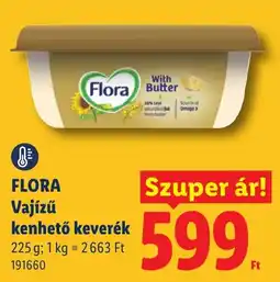 Lidl Flora vajízú kenhető keverék ajánlat