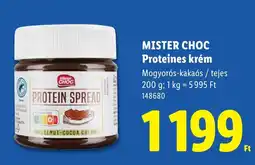 Lidl Mister choc proteines krém ajánlat