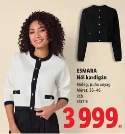Lidl Esmara női kardigán ajánlat