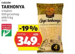ALDI Császár tarhonya ajánlat