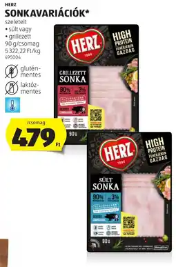 ALDI Herz sonkavariációk ajánlat