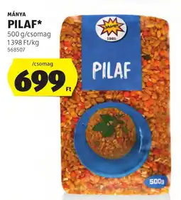 ALDI Mánya pilaf ajánlat
