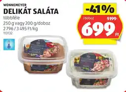 ALDI Wonнемeyer delikát saláta ajánlat