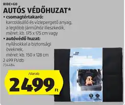 ALDI Ride+Go autós védőhuzat ajánlat
