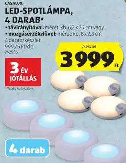 ALDI Casalux led-spotlámpa ajánlat