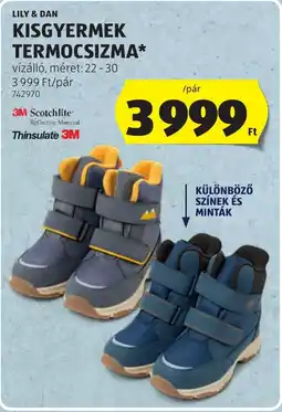 ALDI Lily & Dan kisgyermek termocsiszma ajánlat