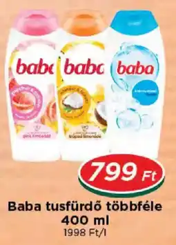 Real Baba tusfürdő ajánlat