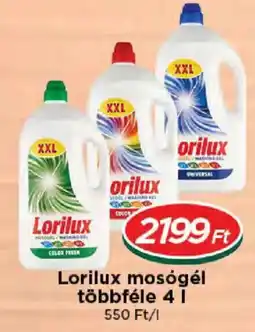 Real Lorilux mosógél ajánlat