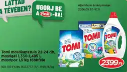 Real Tomi ajánlat