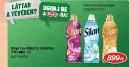 Real Silan textilöblítő ajánlat