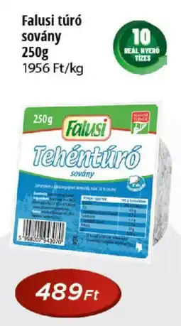 Real Falusi sovány ajánlat
