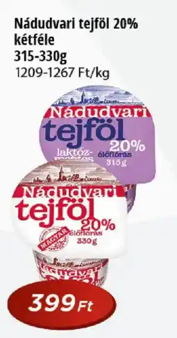 Real Nádudvari tejföl ajánlat