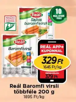 Real Real baromfi virsli ajánlat