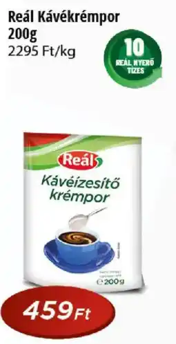 Real Reál kávékrémpor ajánlat
