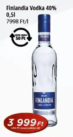 Real Finlandia Vodka ajánlat