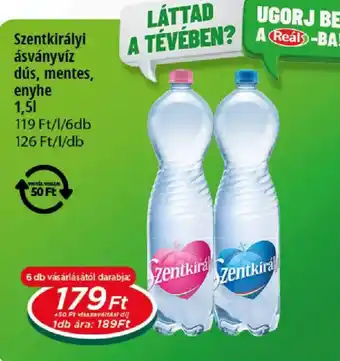 Szentkirályi ásványvíz