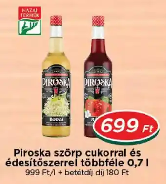 Piroска szörp