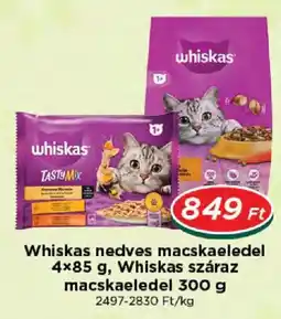 Real Whiskas nedves macskaeledel ajánlat