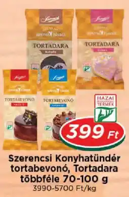 Real Szerencsi Konyhatündér tortabevonó, Tortadara ajánlat