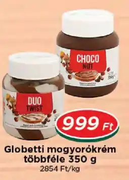 Real Globetti mogyorókrém ajánlat