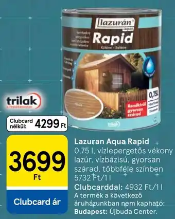 Lazuran aqua rapid