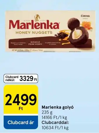 Marlenka golyó