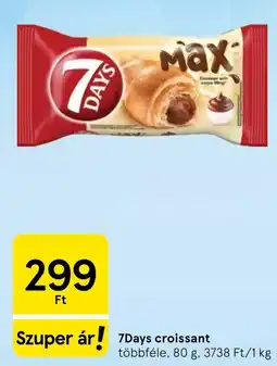 Tesco 7days croissant ajánlat