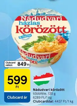 Tesco Nádudvari körözött ajánlat