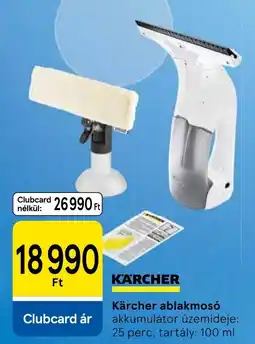 Tesco Kärcher ablakmosó ajánlat