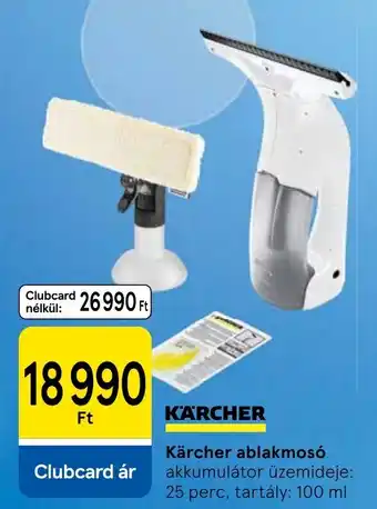 Kärcher ablakmosó
