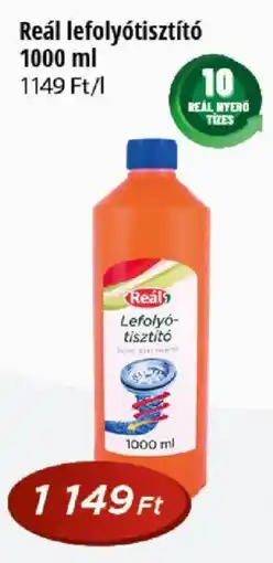 Real Real lefolyótisztító ajánlat