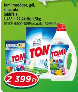 Real Tomi mosópor, gél, kapszula ajánlat