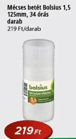 Real Bolsius mécses betét ajánlat