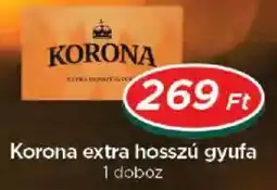 Real korona extra hosszú gyufa ajánlat