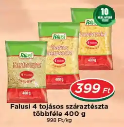 Real Falusi 4 tojásos száraztészta ajánlat