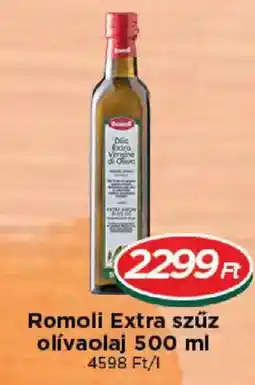 Real Romoli extra szűz olívaolaj ajánlat