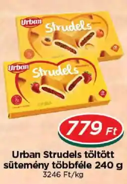 Real Urban Strudels töltött sütemény többféle ajánlat