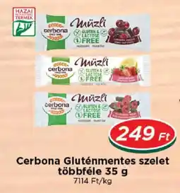 Real Cerbona gluténmentes szelet ajánlat