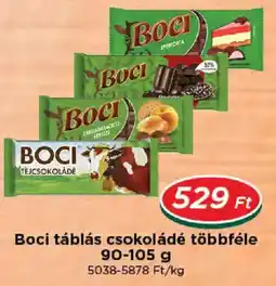 Real Boci táblás csokoládé ajánlat